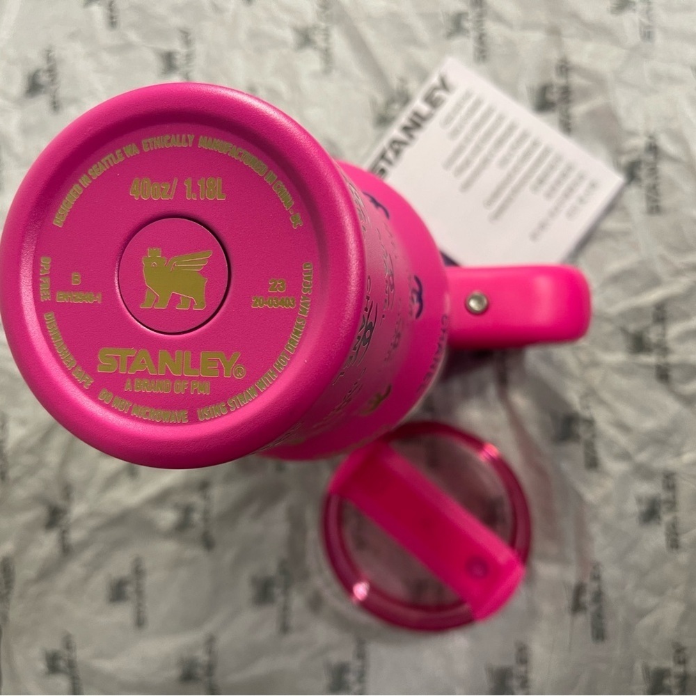 Custom Stanley Pink Travel Mug 40oz - Picture 4 of 9